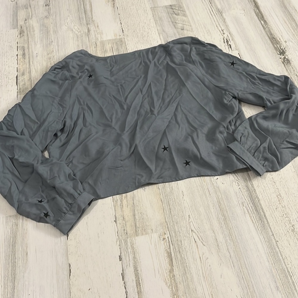 Wildfox Megalith Star Wrapt Top Size M - Picture 7 of 12